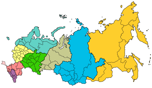 Federal districts of Russia